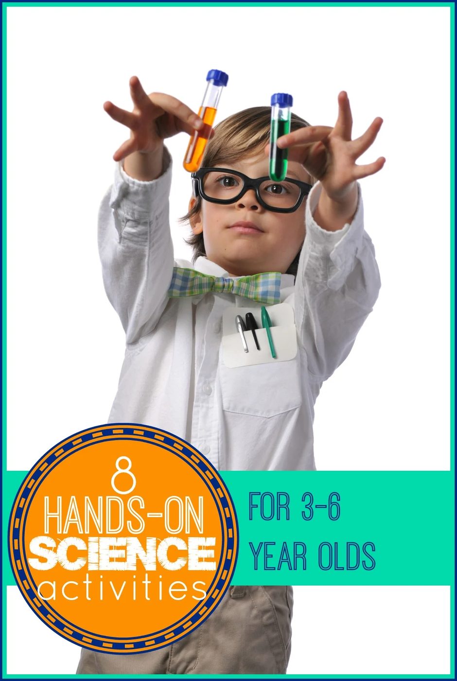 8 Hands-On Science Activities for 3-6 Year Olds - tipsaholic, #scienceactivities, #scienceexperiments, #scienceforkids, #kids, #science