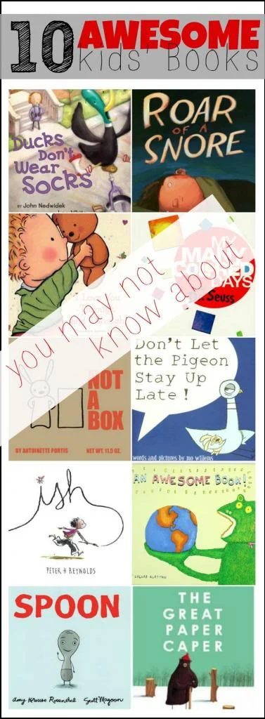 10 solid Kids' Books (you may not know about)