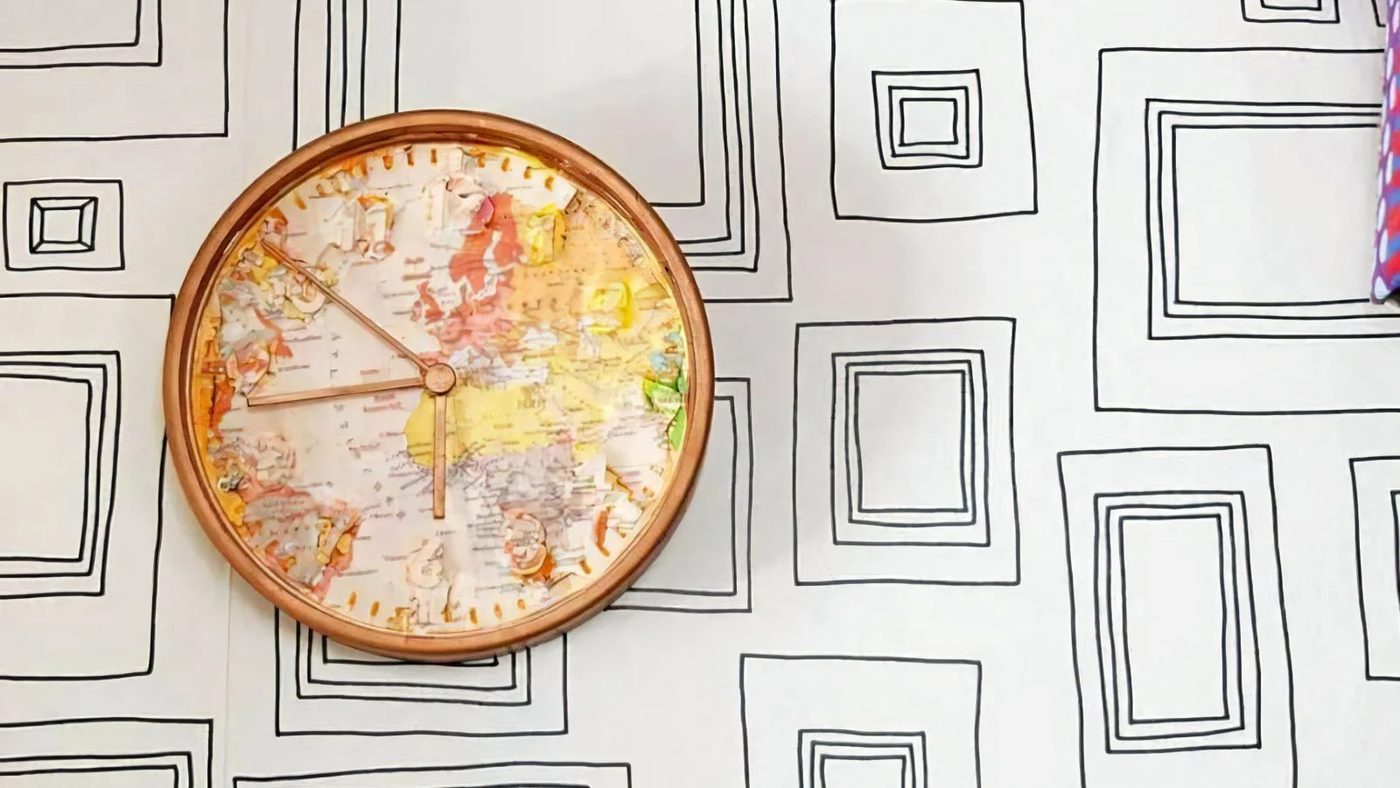 9 Ikea Map Wall Clock method Ft3 S 061307