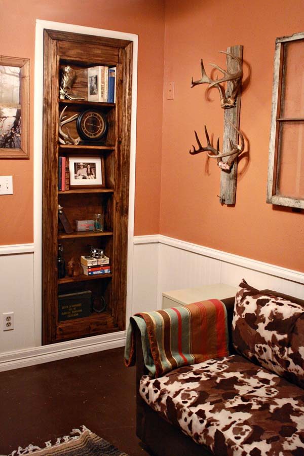 Doors are so functional that we sometimes forget that they can be made striking, too. look at these 10 Handmade door projects for some great options! 10 Handmade Door Projects via 