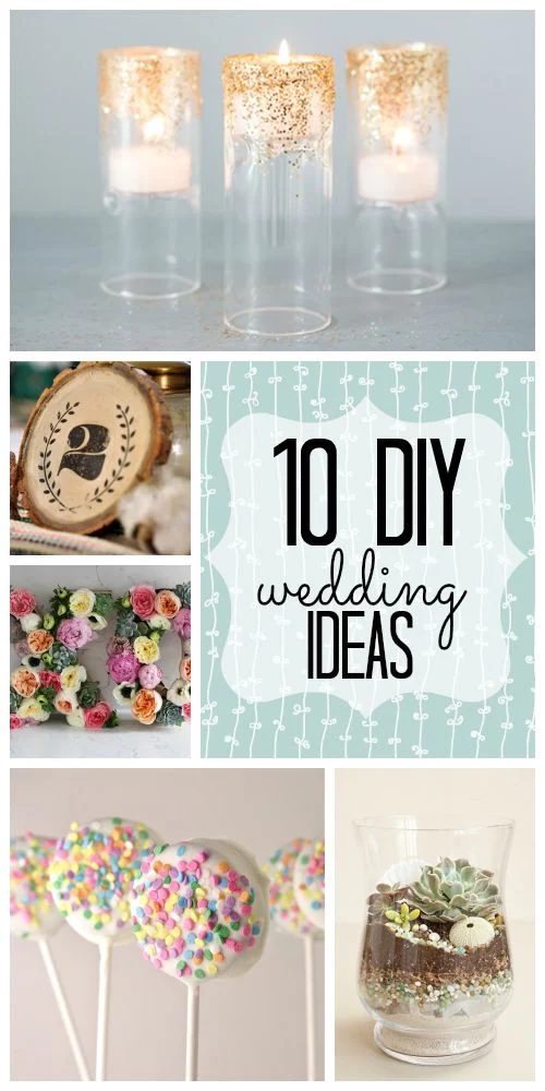 If a wedding is in your future, look at these sweet Handmade wedding options. Decorations, place cards and more to make your day special. 10 Handmade Wedding options via @tipsaholi