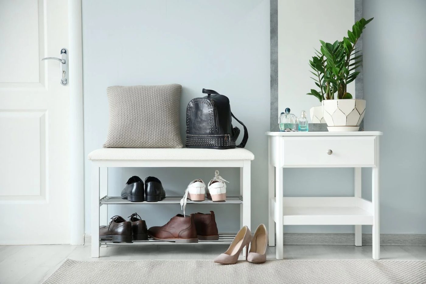 Entryway Shoe Rack