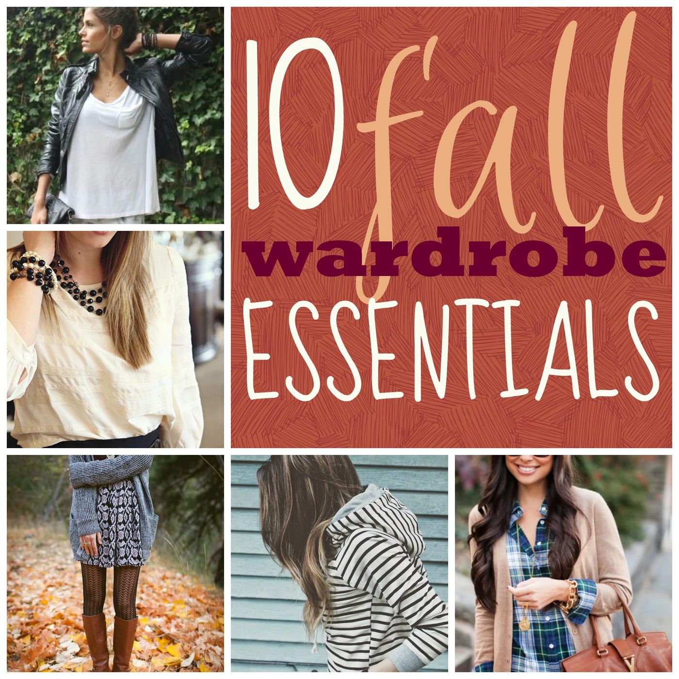 10 Fall Wardrobe Essentials ~ Tipsaholic.com #fallfashion #autumn #clothingessentials