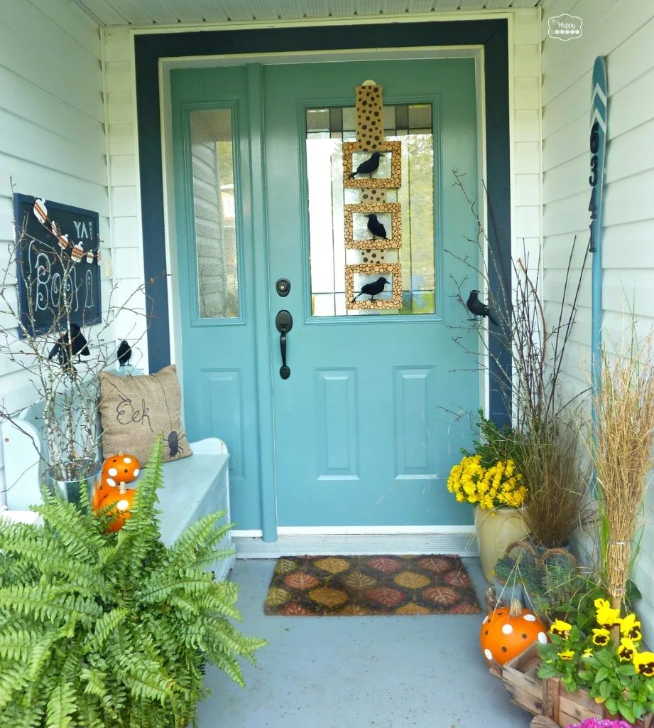 Halloween Front Porch At Thehappyhousie 921x1024