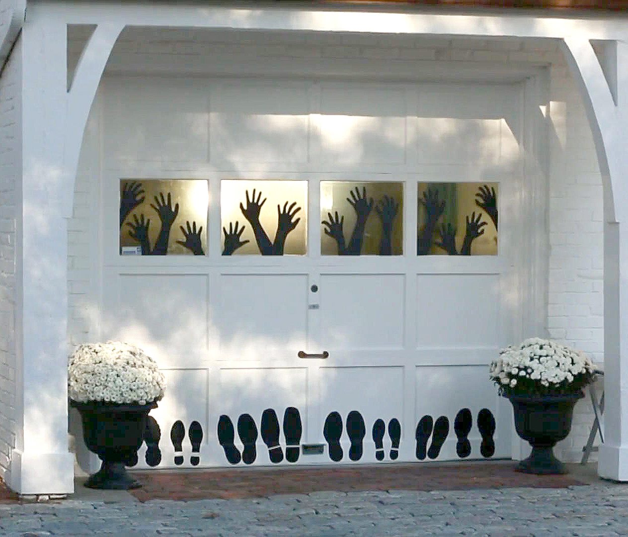 Spooky Halloween Vinyl Garage Door BHG