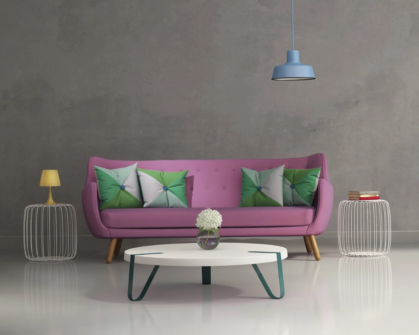 10 vivid Living Rooms That Will Convince You to Get a Colorful Sofa