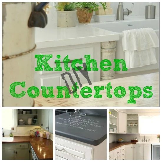 Update your kitchen on a modest-cost with these affordable Handmade kitchen countertop options -- from concrete to wood to painted countertops, there's a style that will fit your m