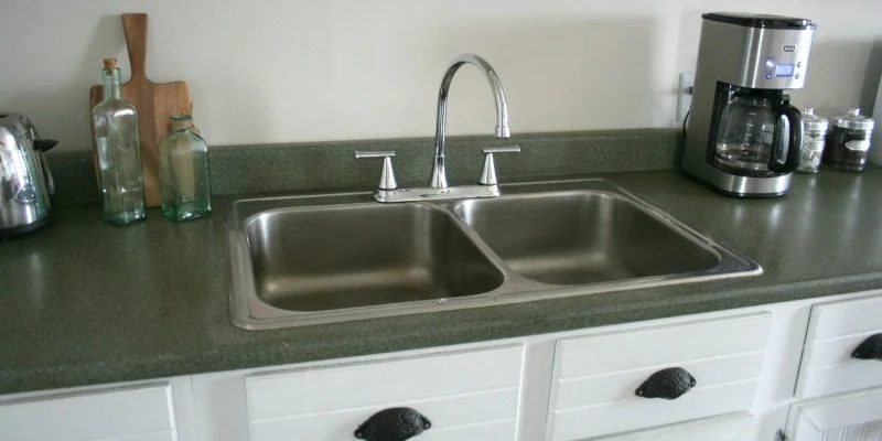 Spray Paint Faux Granite Countertops