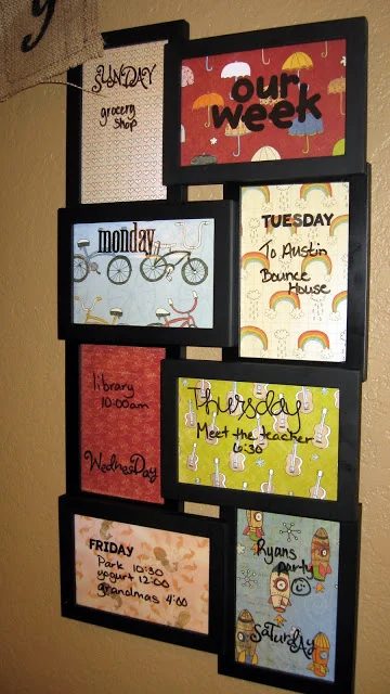 family schedule