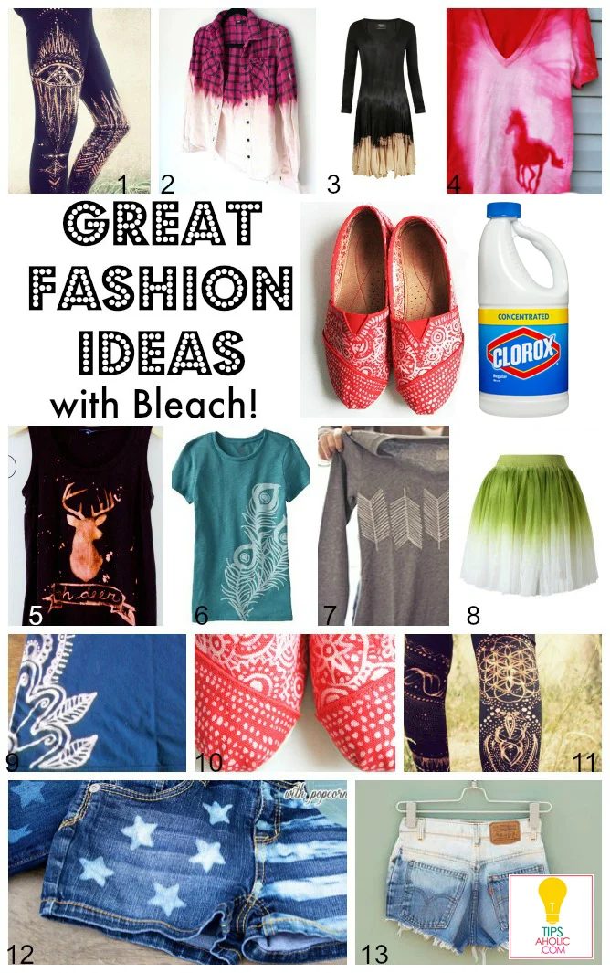 Great Fashion options to try with Bleach @tipsaholic 1