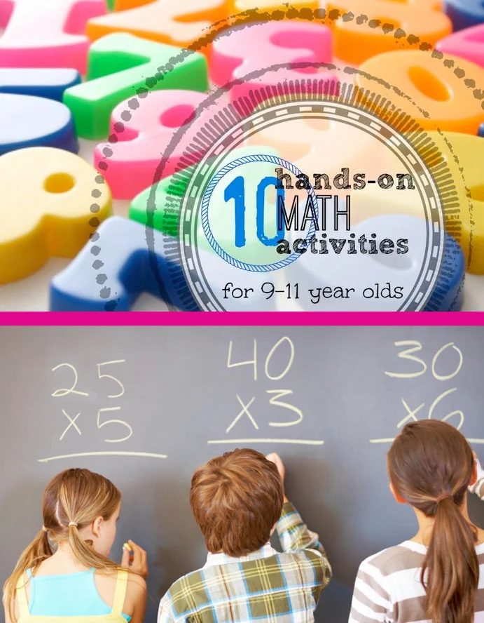 10 Hands On Math Activities for 9-11 Year Olds - Tipsaholic