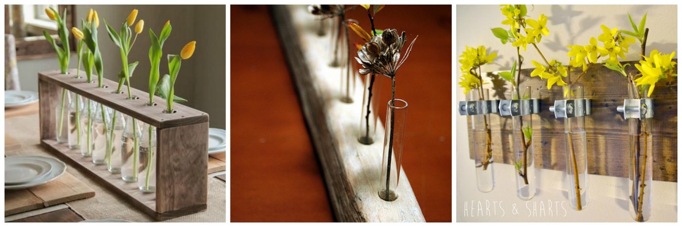 Distressed Vase Holder Magnolia Market Handmade