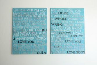Create a home that really represents you, your family, and your style by trying a few of these personalized wall art Handmade projects. 10 Personalized Wall Art DIYs ~ Tipsaholic.c