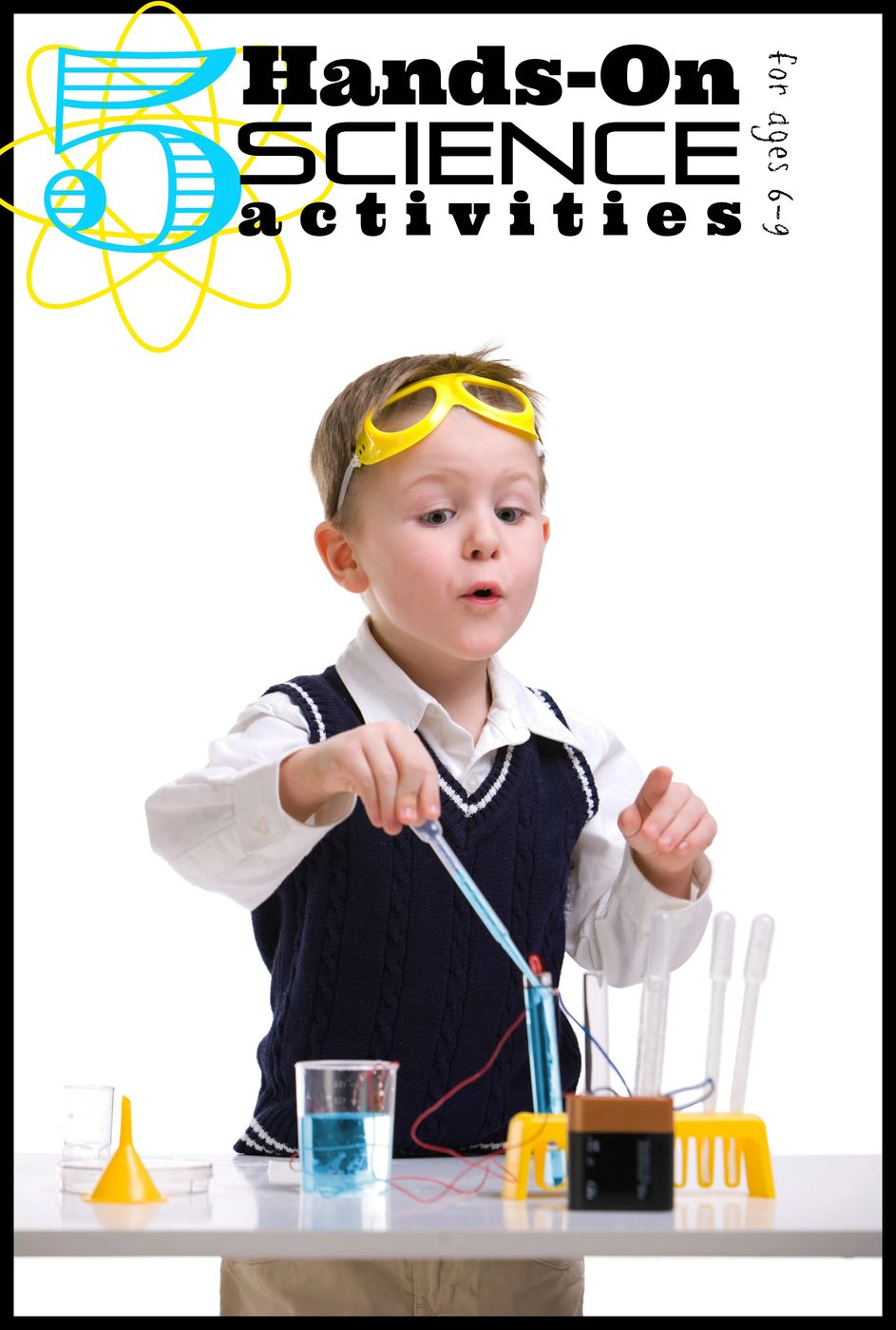 Keep the kids busy at home with science activities. Supplement their education and have fun. 5 Hands-On Science Activities for 6-9 Year Olds - Tipsaholic, #science, #scienceexperim
