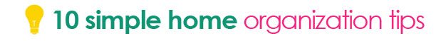 tipsaholic title divider - home org