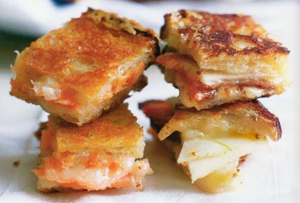 Don't settle for boring appetizers at your next party. Give a buffet table a boost with these ten recipes for delicious tea sandwiches both savory an sweet. 10 Tasty Tea Sandwiches