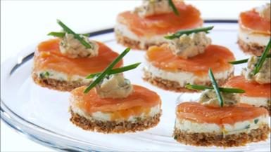 Don't settle for boring appetizers at your next party. Give a buffet table a boost with these ten recipes for delicious tea sandwiches both savory an sweet. 10 Tasty Tea Sandwiches