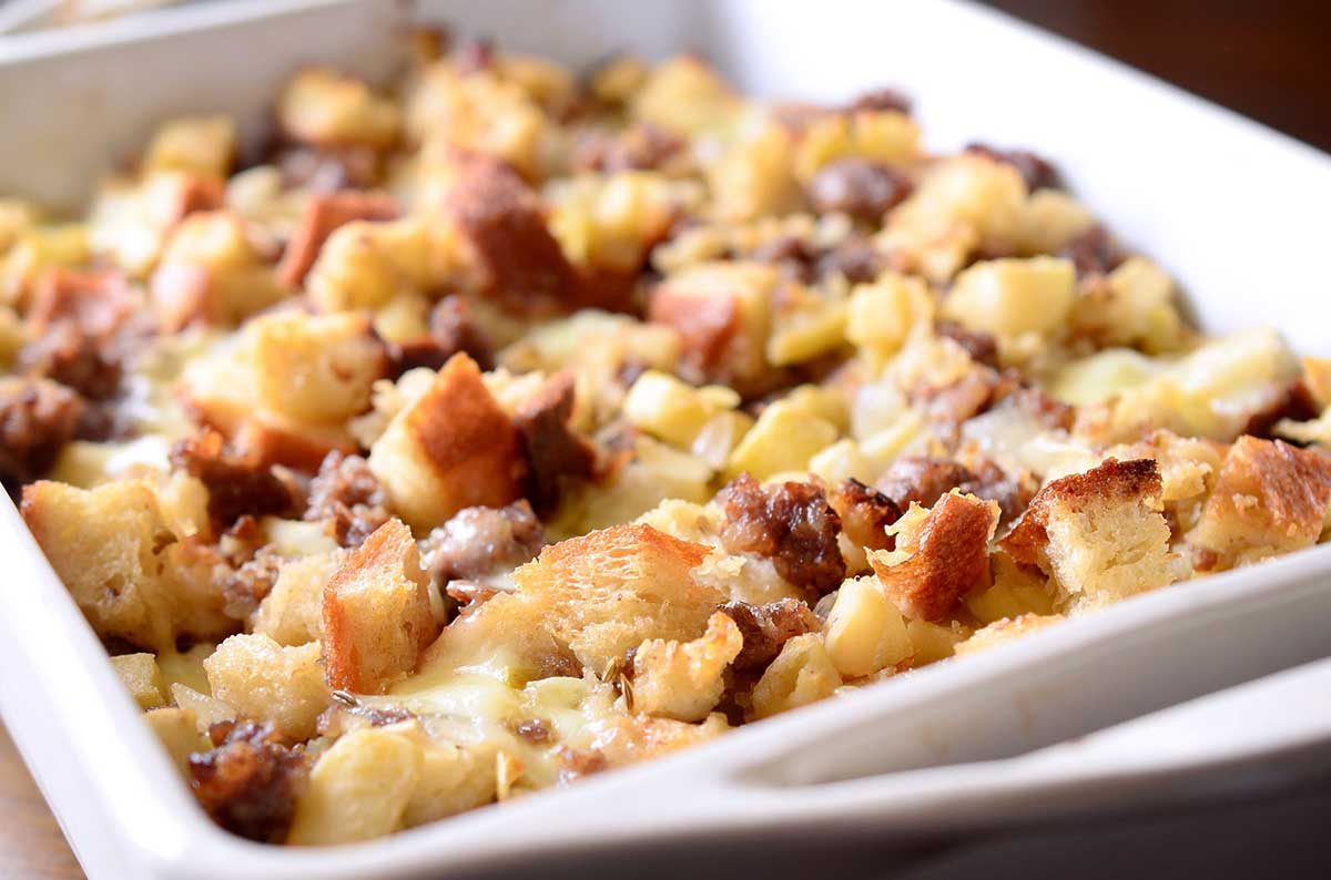 Thanksgiving has special types of food that most people eat, but there are lots of different ways to prepare each dish. Stuffing is a Thanksgiving staple. Try one of these 10 Uniqu