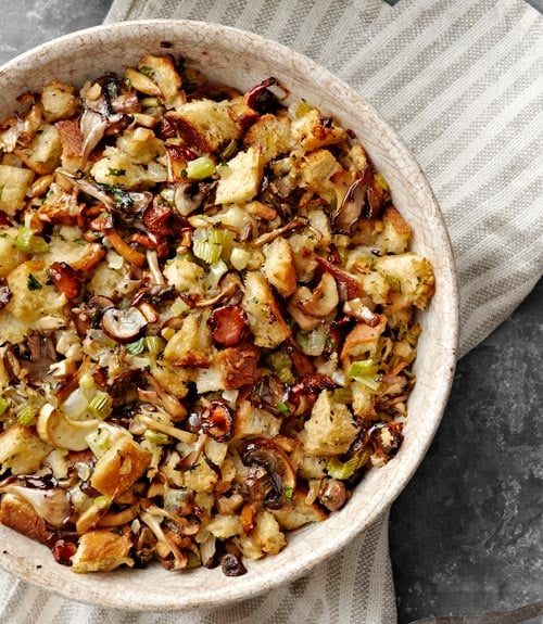 Thanksgiving has special types of food that most people eat, but there are lots of different ways to prepare each dish. Stuffing is a Thanksgiving staple. Try one of these 10 Uniqu
