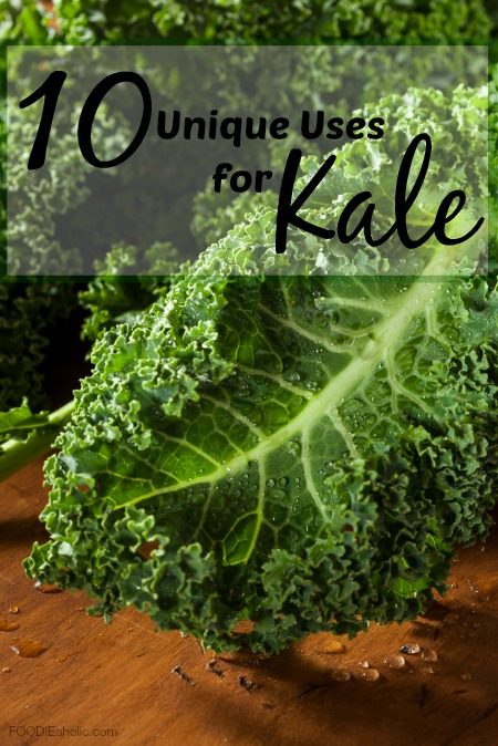 10 Unique Uses for Kale | FOODIEaholic.com #recipe #cooking #tips #options #kale #vegetables #smoothie #soup #salad #chips