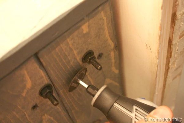 dremel rotary tool Handmade dutch door