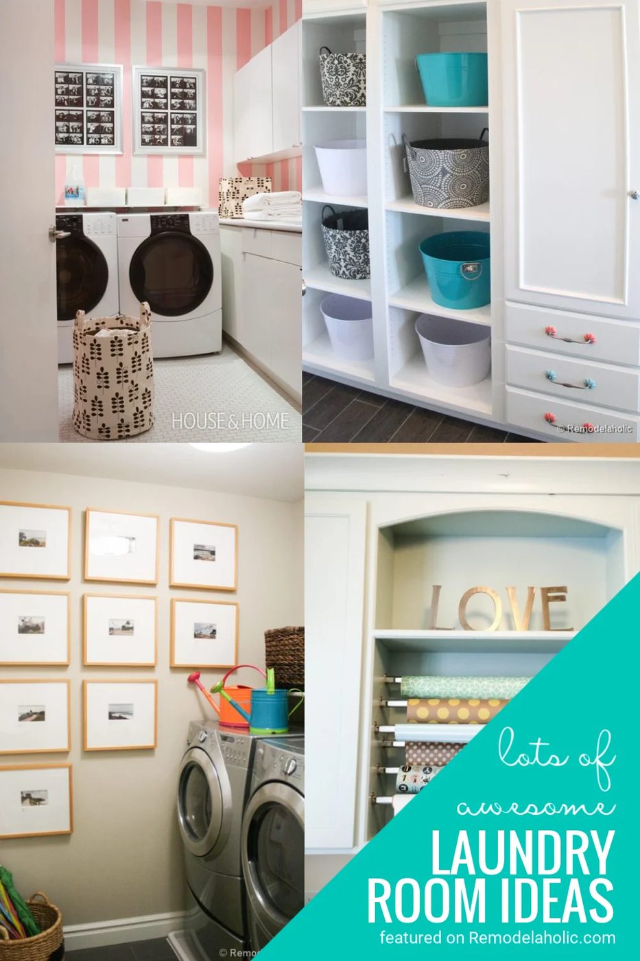 Great Laundry Room options And Details Featured On Bekob.com