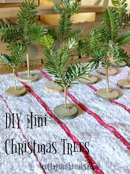 How To Make Handmade Tiny Christmas Trees