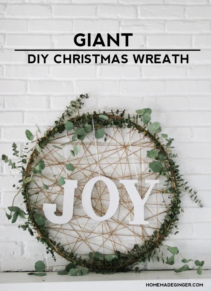 Handmade CHRISTMAS WREATH