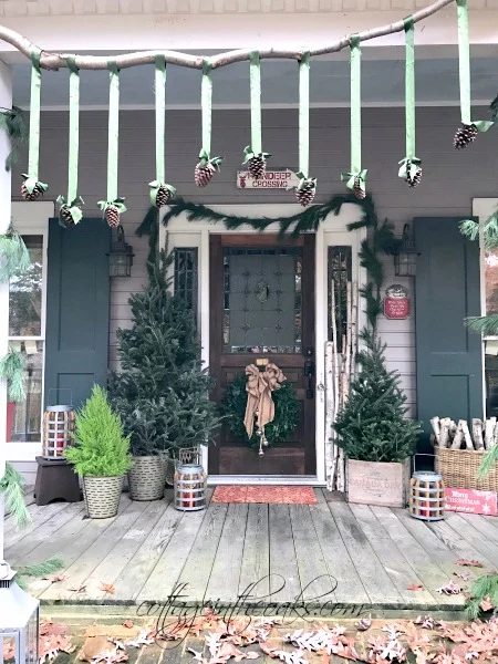 Christmas Front Porch options 1