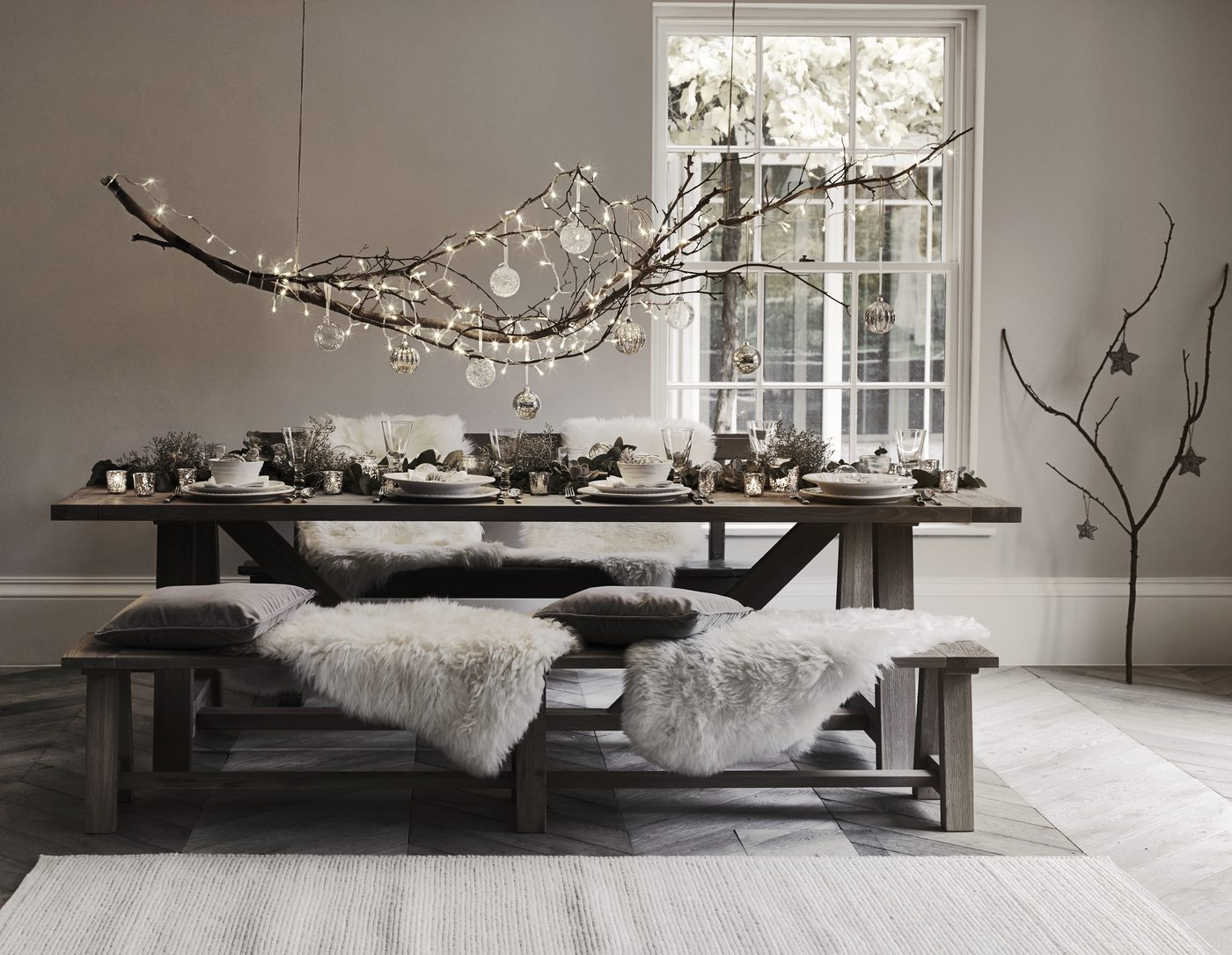 Foraged Christmas Decoration options