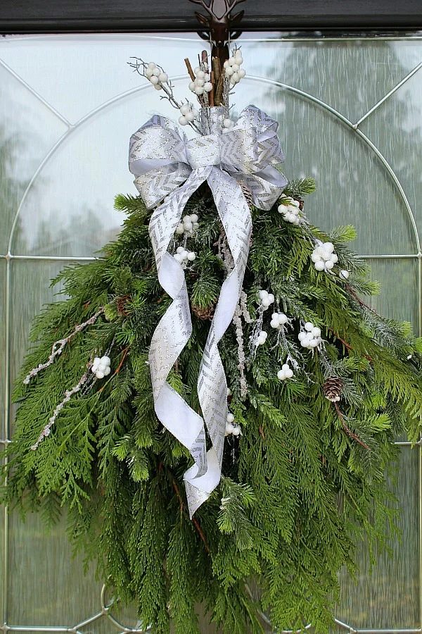 Handmade Christmas Swag Wreath Edit 1