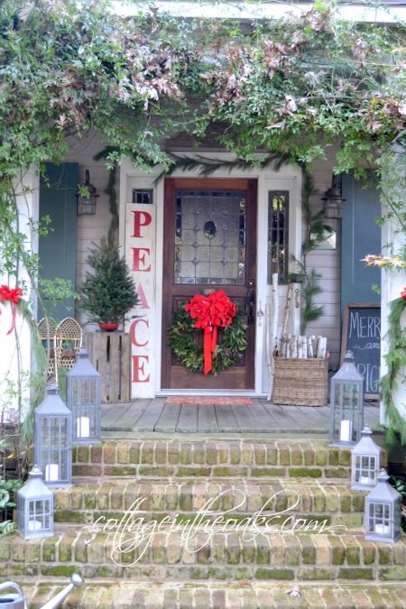 Christmas Front Porch