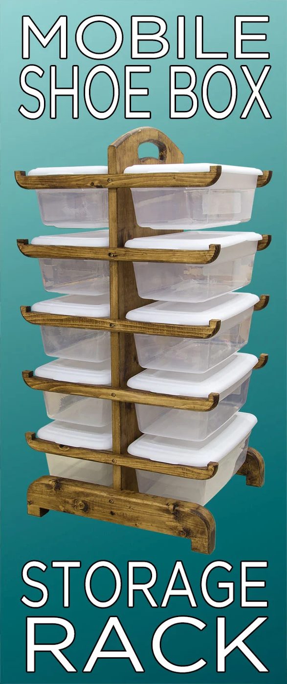 Pinterest Shoe Box Rack