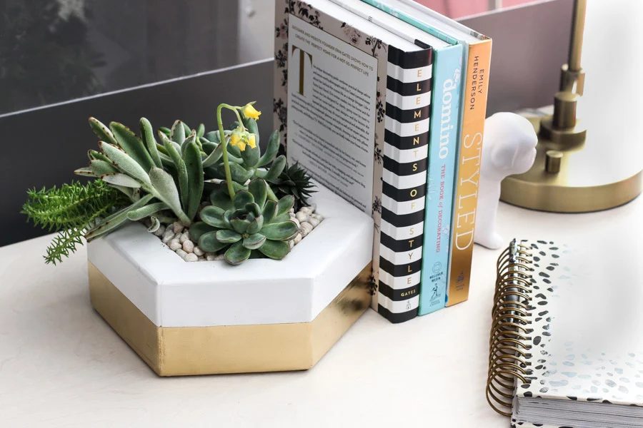 Handmade Hexagon Planter