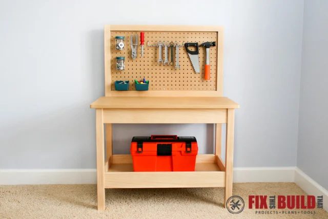Handmade Kids Workbench 6