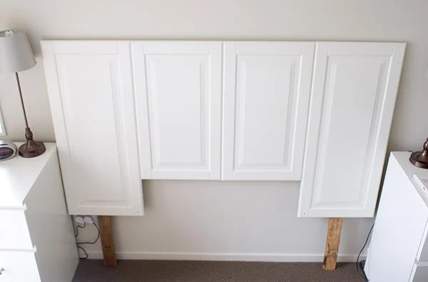 headboard-from-cabinet-doors-a-thousand-words