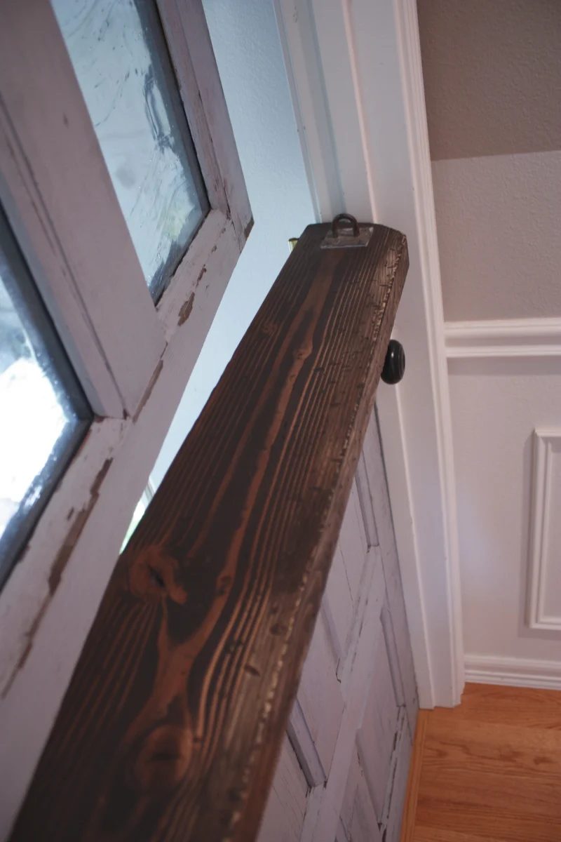 Handmade Dutch door with artisan glass panels Handmade by Its the Little Things featured on @Bekob