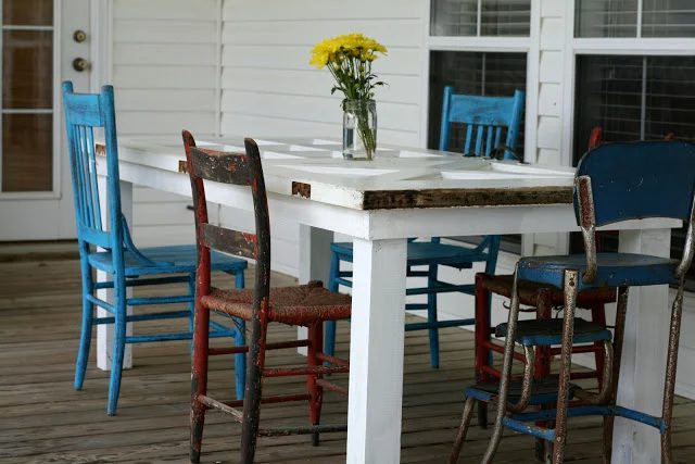 The table we made