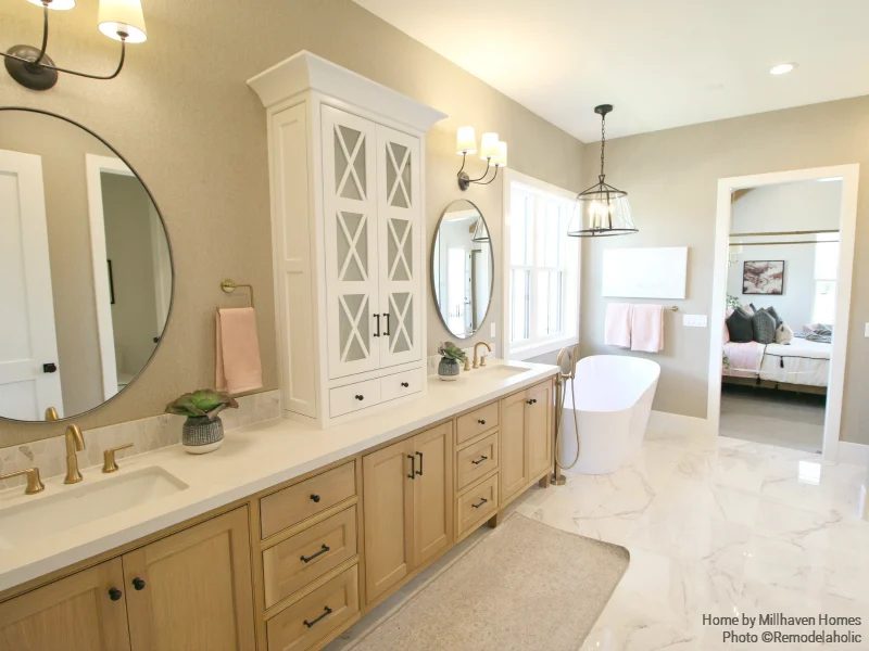 Home Tour: Modern Farmhouse with Mixed Metal Flair