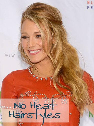 5 No Heat Hairstyles
