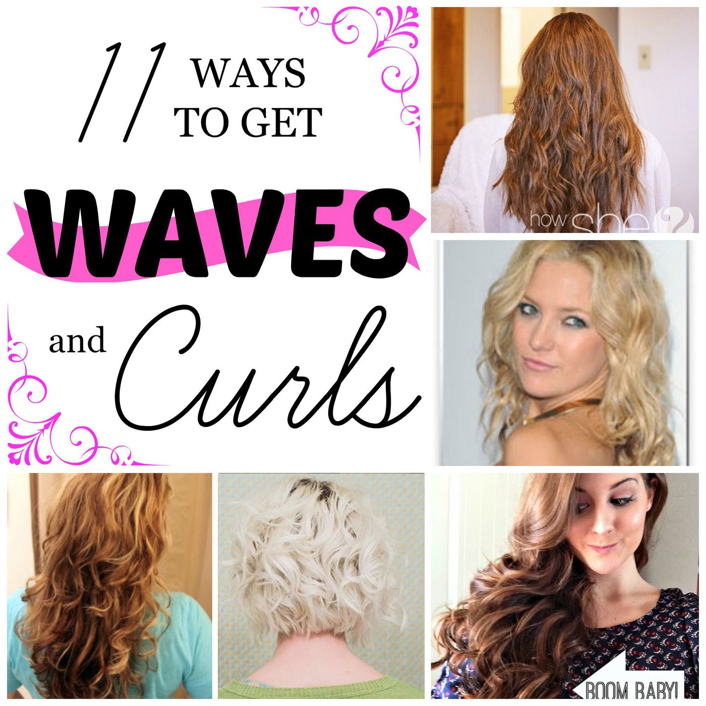 11 Ways to Get Waves and Curls ~ Tipsaholic.com