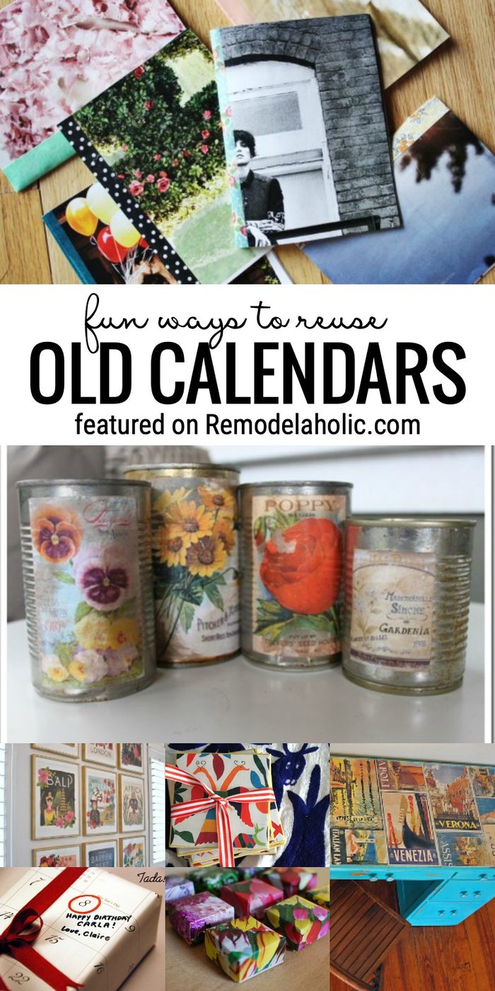 Fun Ways To Reuse Old Calendars Featured On Bekob.com