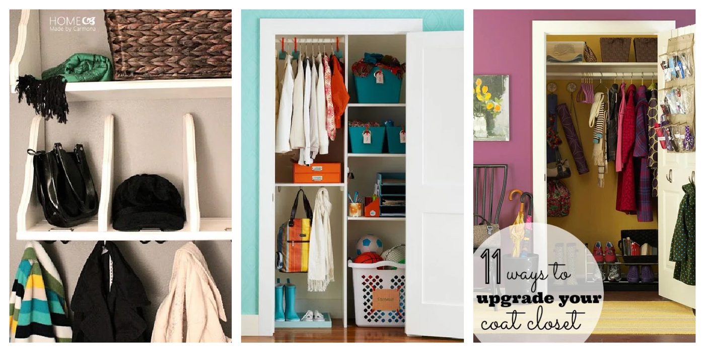 Coat Closet options For An Upgraded Look And Organized Feel Featured On Bekob.com