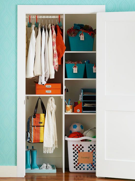 Is your coat closet small and cluttered? Turn your messy coat closet into an organized space with the help of these 11 coat closet options! 11 Ways to Upgrade Your Coat Closet via 