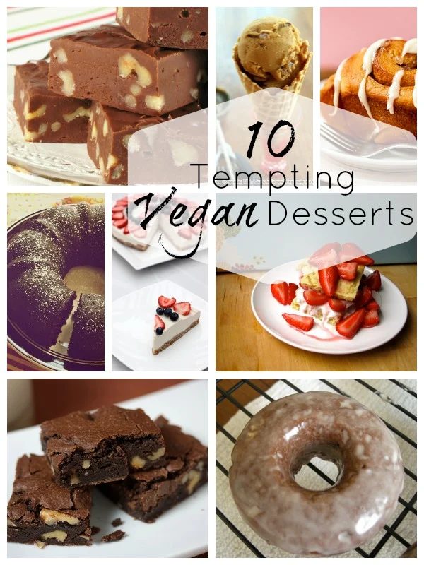 10 Tempting Vegan Desserts | Tipsaholic.com #recipe #cooking #vegan #dessert
