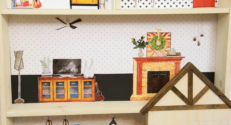 Dollhouse With Building Plan And Free Printables 7