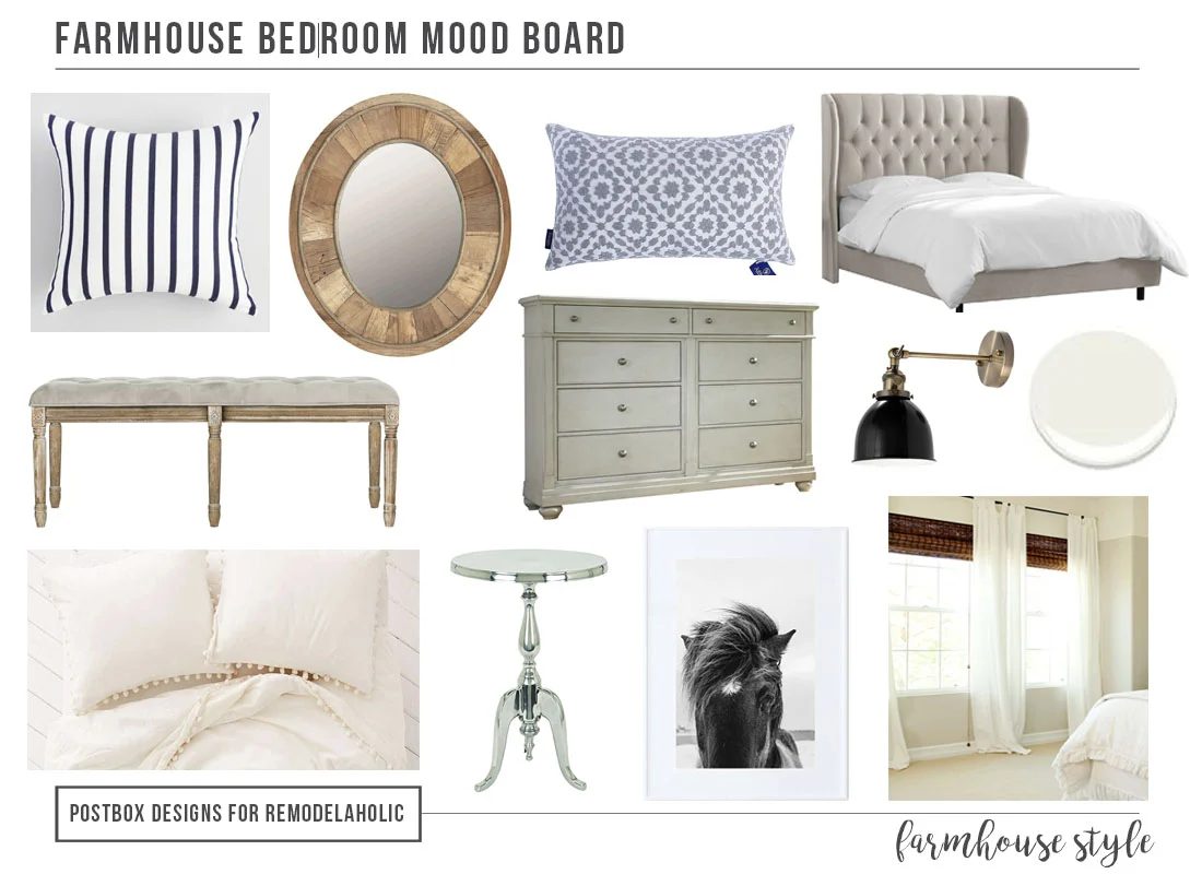 12 Items for a well fitted Fixer Upper Style Farmhouse Bedroom | Decorating tips and affordable farmhouse decor picks