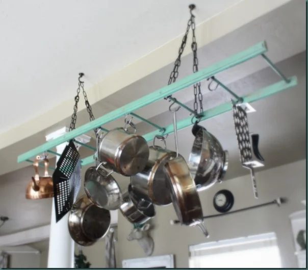 ladder pot rack