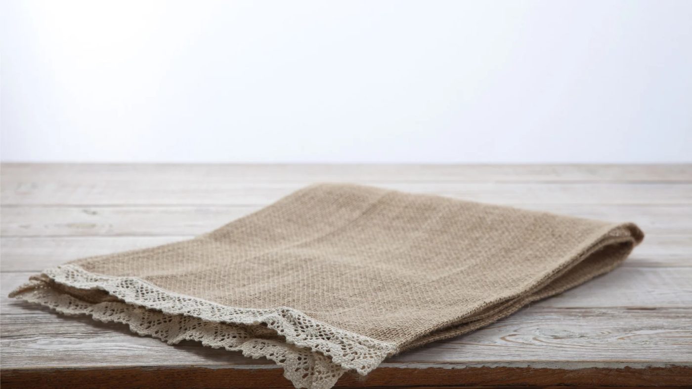 Burlap Accent