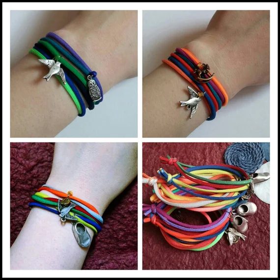 Do you always wear your hair ties around your wrist in case of a hair emergency? Try these 12 hair ties that double as bracelets for a more stylish look! 12 clearly-Cute Hair Ties 